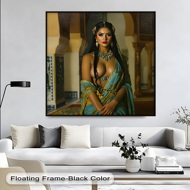 Jewel of the Palace – Erotic Canvas Wall Art | Oversized Wall Art