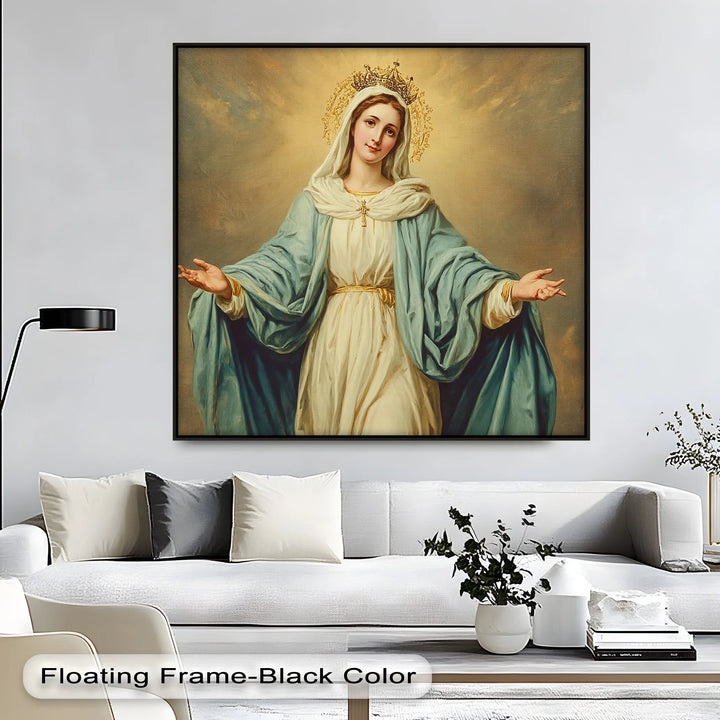Our Lady of Grace – Virgin Mary Religious Canvas Print - MyPhotoStation
