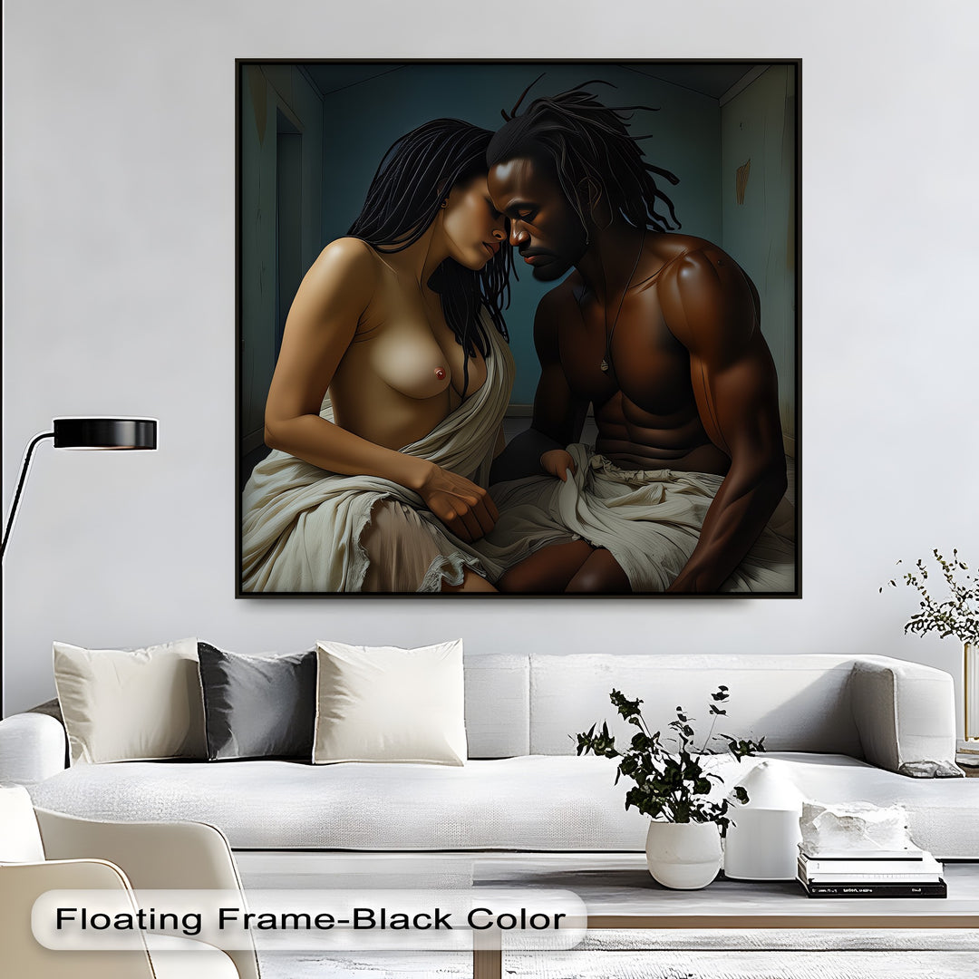 Still Together – Abstract Canvas Print | Sexy Canvas Artwork