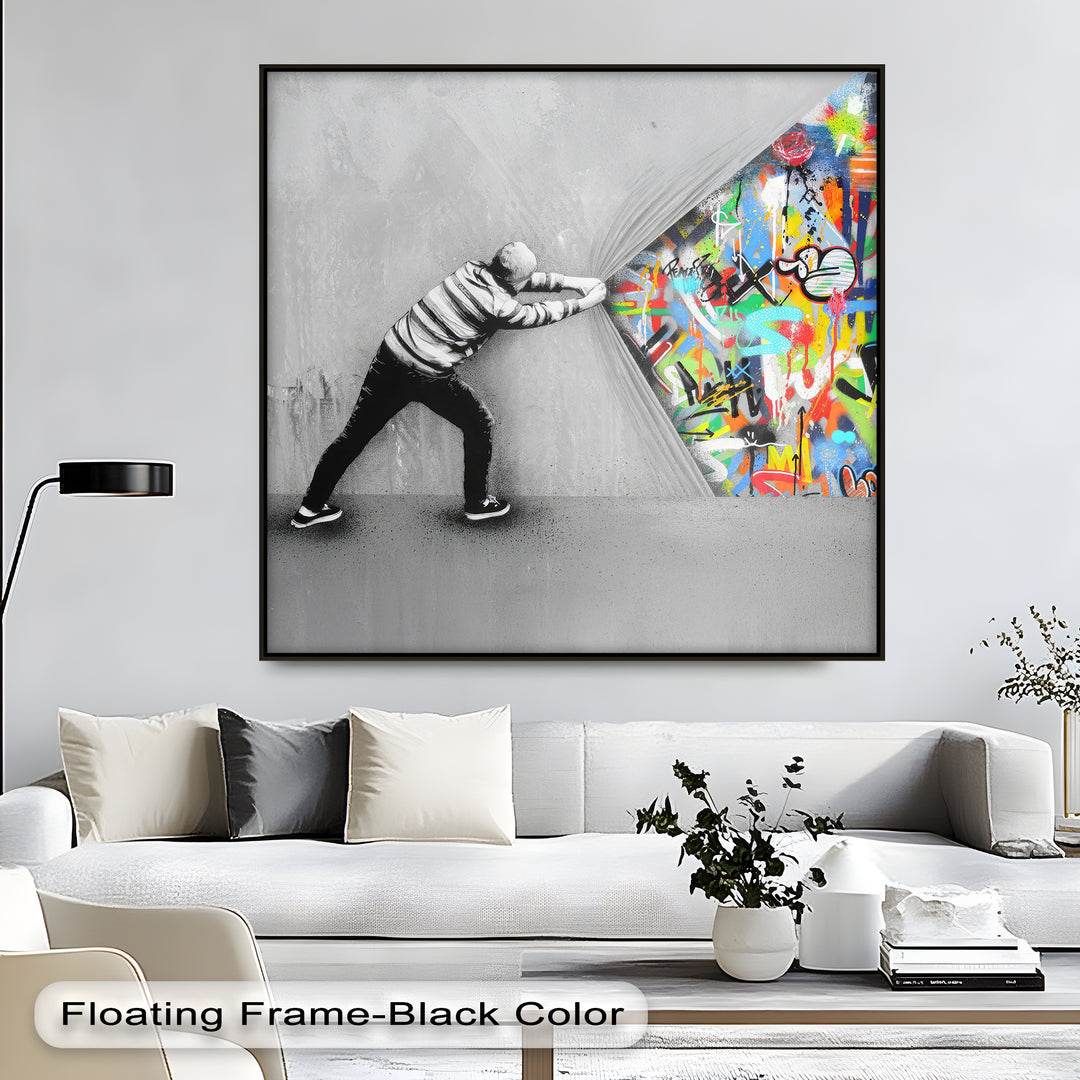 Amalfi Citrus Escape – Leinwanddruck aus einem mediterranen Orangenhain