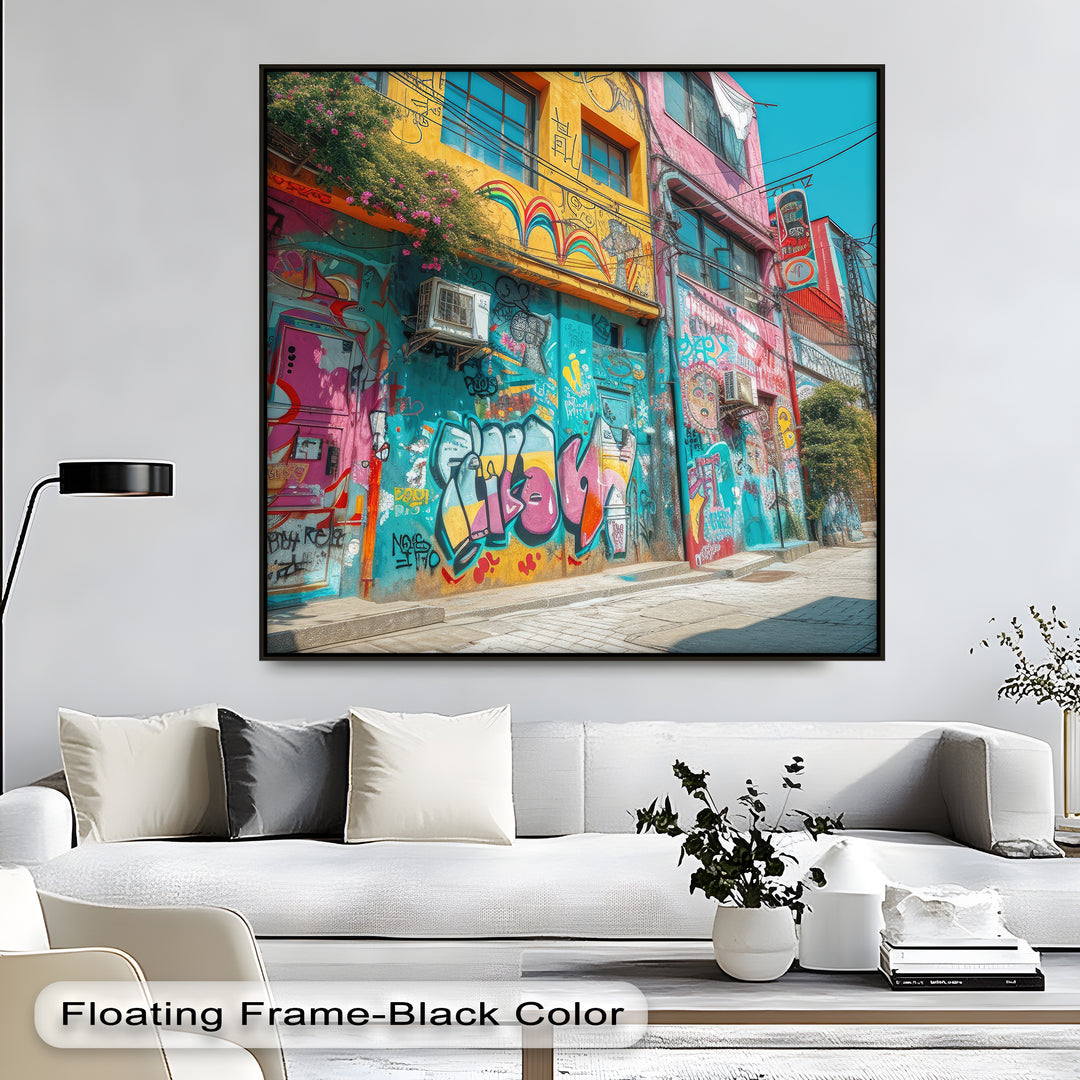 هروب الحمضيات في أمالفي – طباعة قماشية لبستان البرتقال المتوسطي