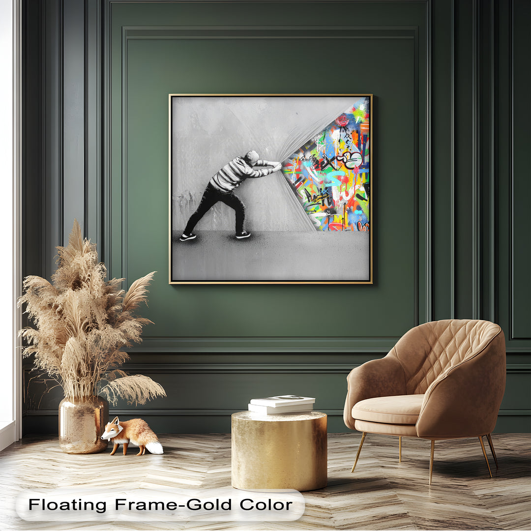 Amalfi Citrus Escape – Leinwanddruck aus einem mediterranen Orangenhain