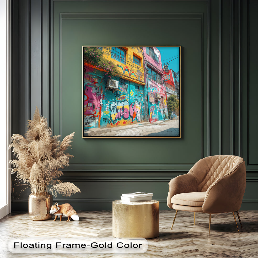 هروب الحمضيات في أمالفي – طباعة قماشية لبستان البرتقال المتوسطي