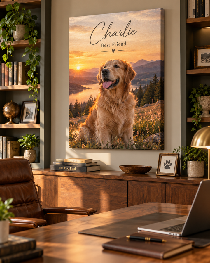 Vertical Custom Canvas Wall Art