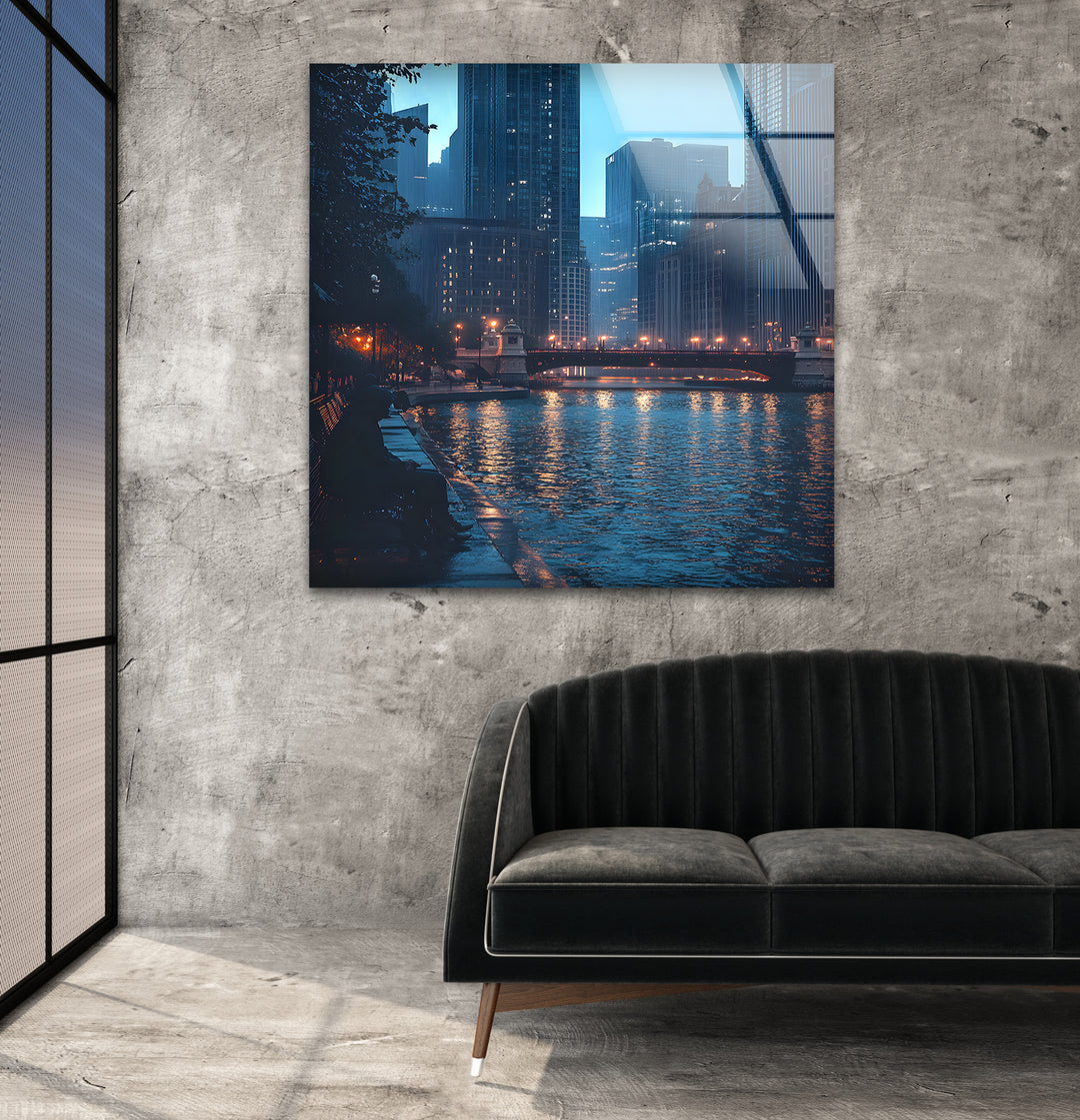 Large landscape wall art transforming spaces with bold, immersive depictions of natural landscapes
