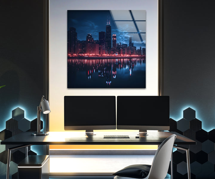 Large landscape wall art perfect for creating a focal point in any room with its grandeur and detail
