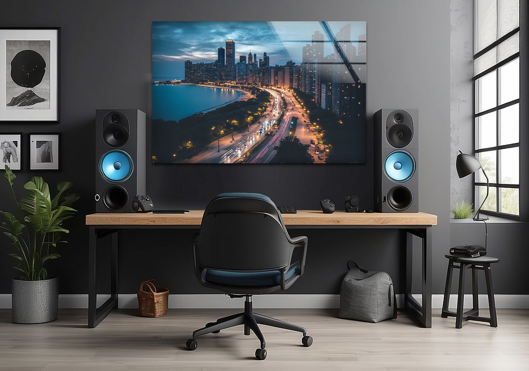 Large landscape wall art perfect for creating a focal point in any room with its grandeur and detail
