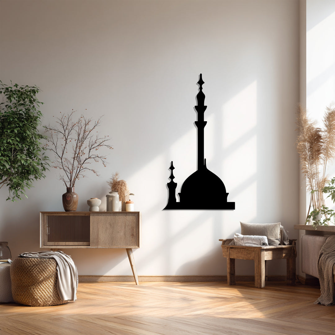 Göttliche Symmetrie – Ornamentale Geometrie Metall Wandbilder