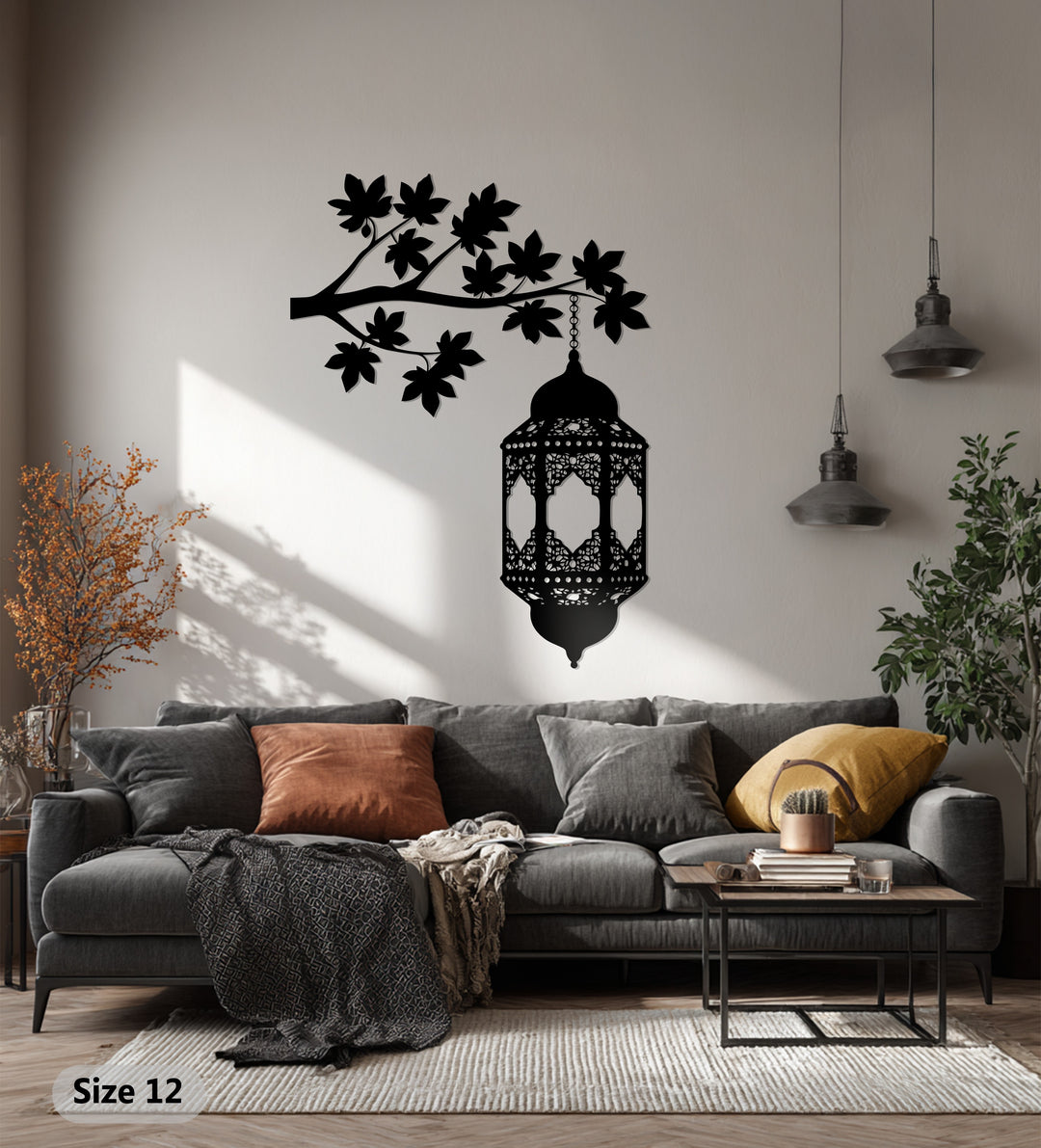 Islamic prayer room wall decor metal