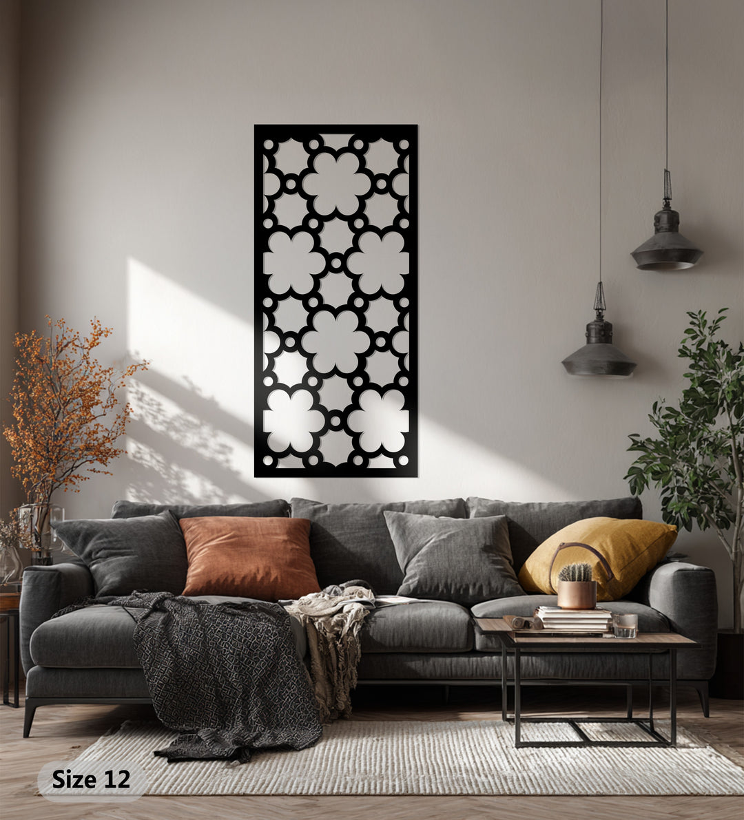 فلورال نيكسوس – أنماط عصرية فن جداري معدني