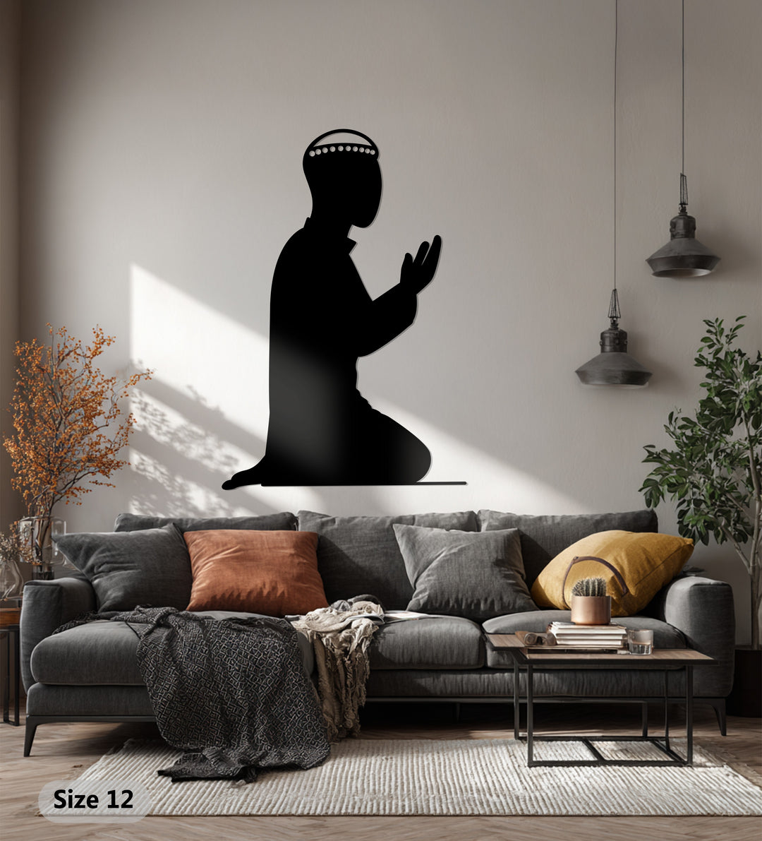 Göttliche Symmetrie – Ornamentale Geometrie Metall Wandbilder