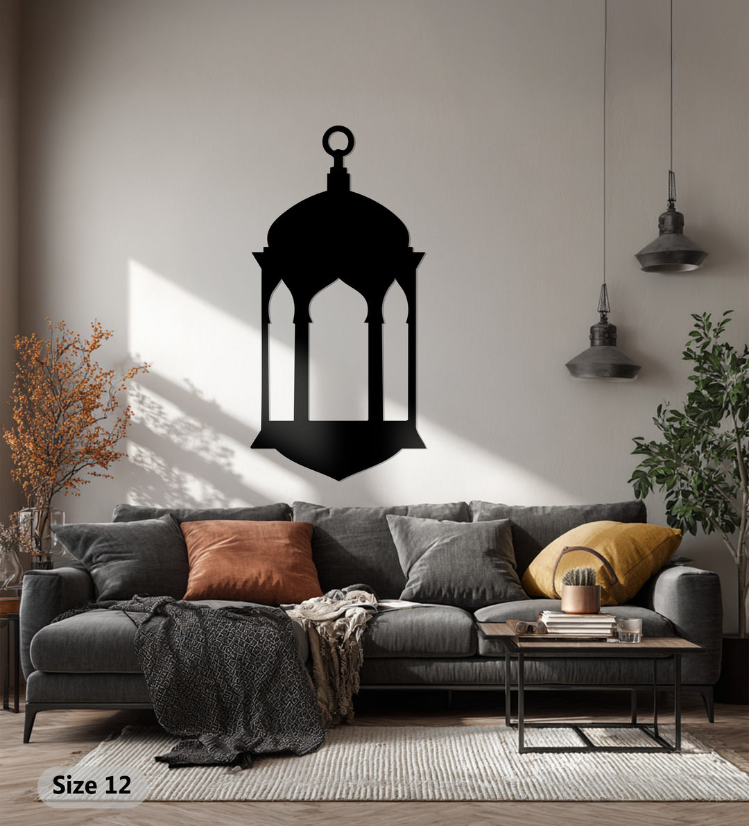 Göttliche Symmetrie – Ornamentale Geometrie Metall Wandbilder