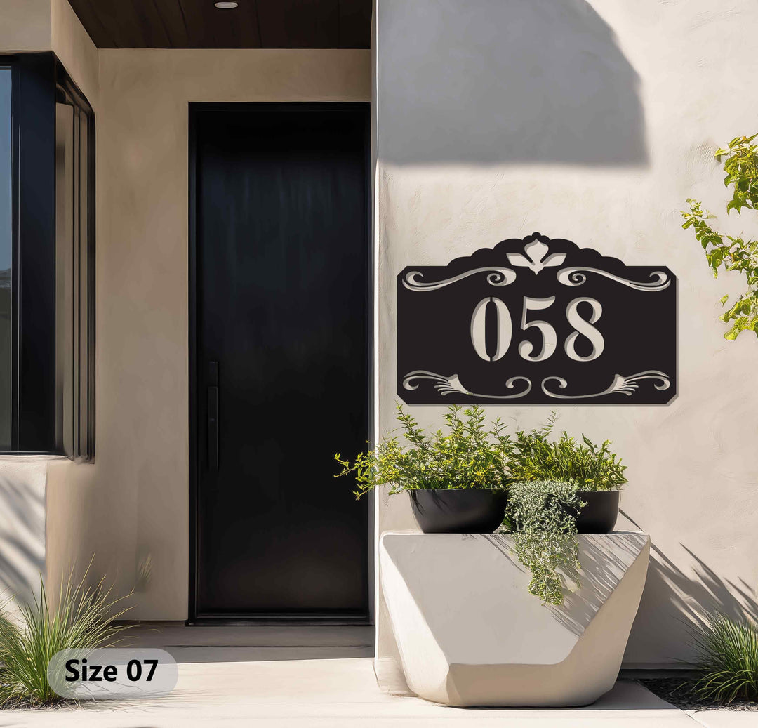 نمط التناغم - هندسي حديث فن جداري معدني لوحة