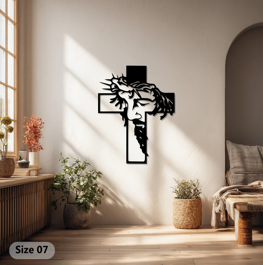 Jesus Crown of Thorns – Sacred Metal Wall Art