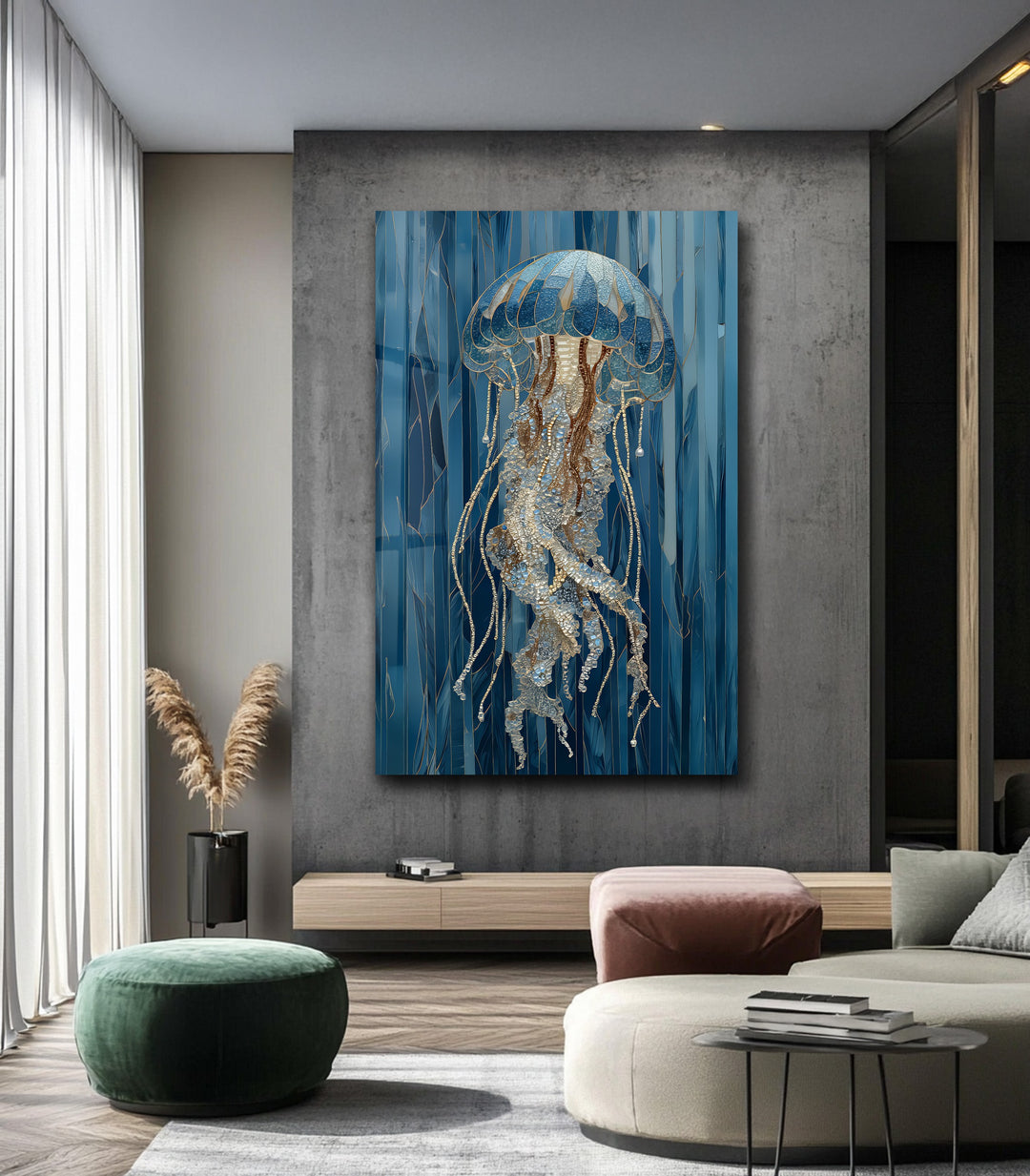 Ocean Drift – Glass Wall Art