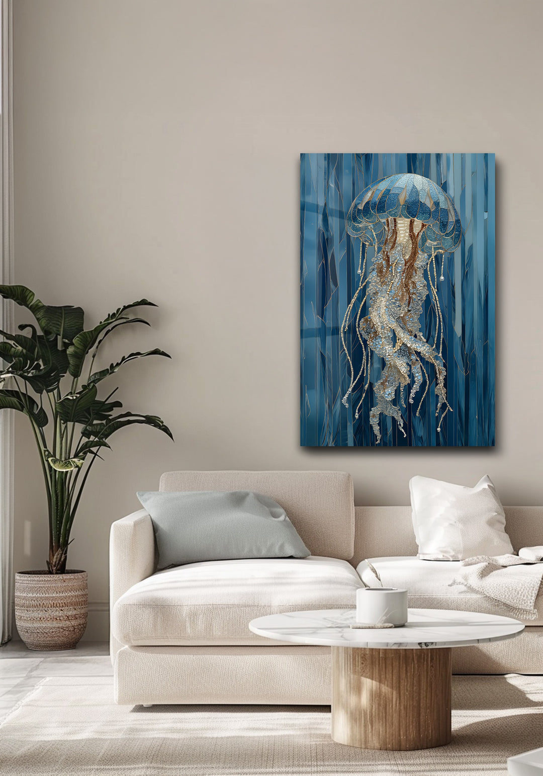 Ocean Drift – Glass Wall Art