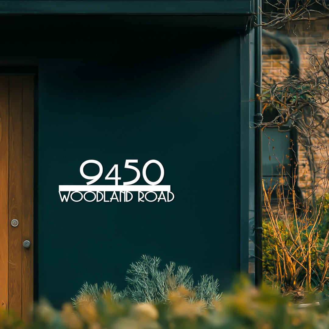 نمط التناغم - هندسي حديث فن جداري معدني لوحة