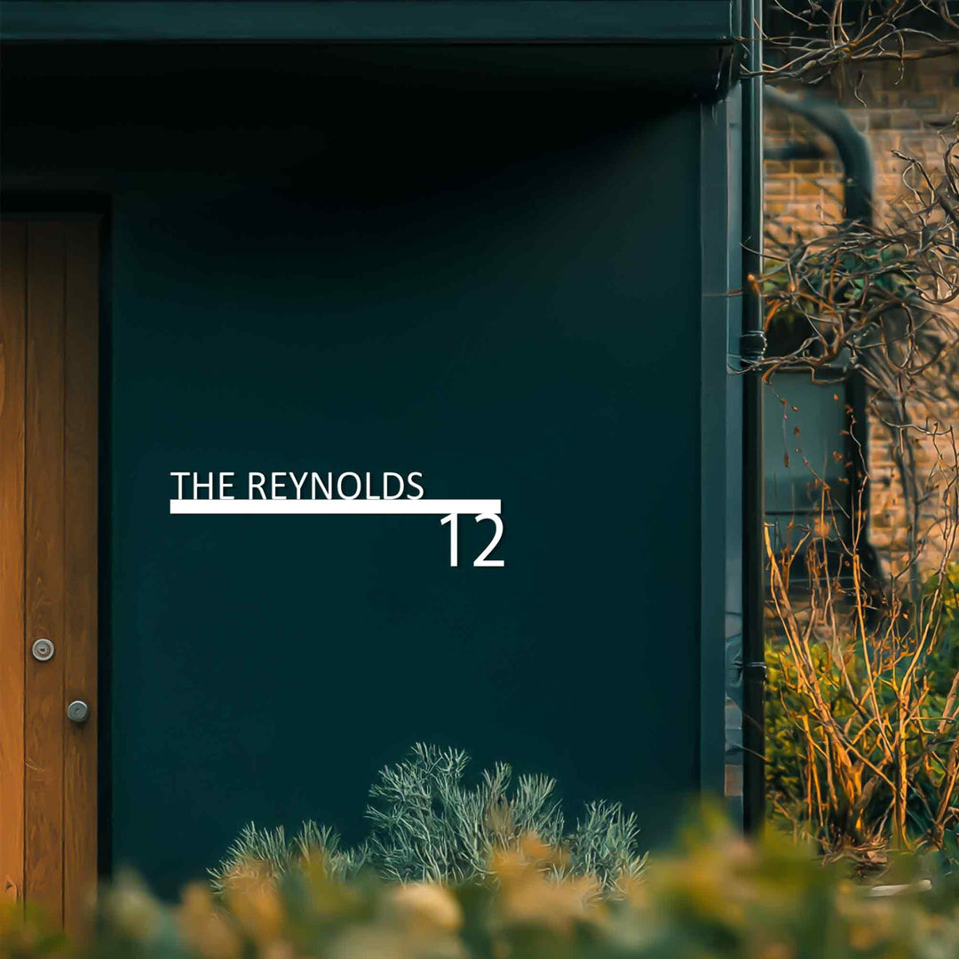 نمط التناغم - هندسي حديث فن جداري معدني لوحة