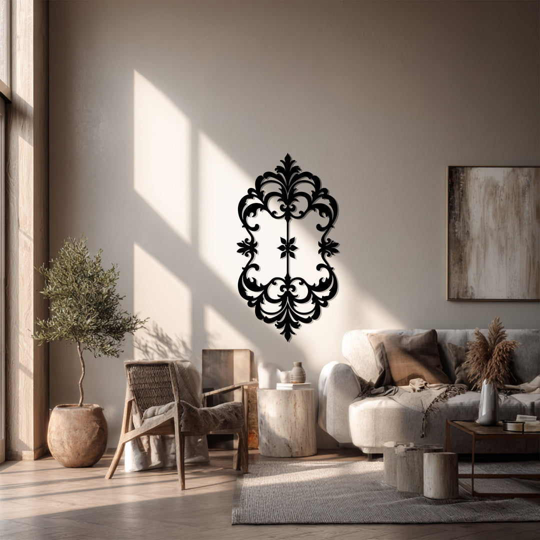 أناقة العصر الفيكتوري - زينة فن جداري معدني