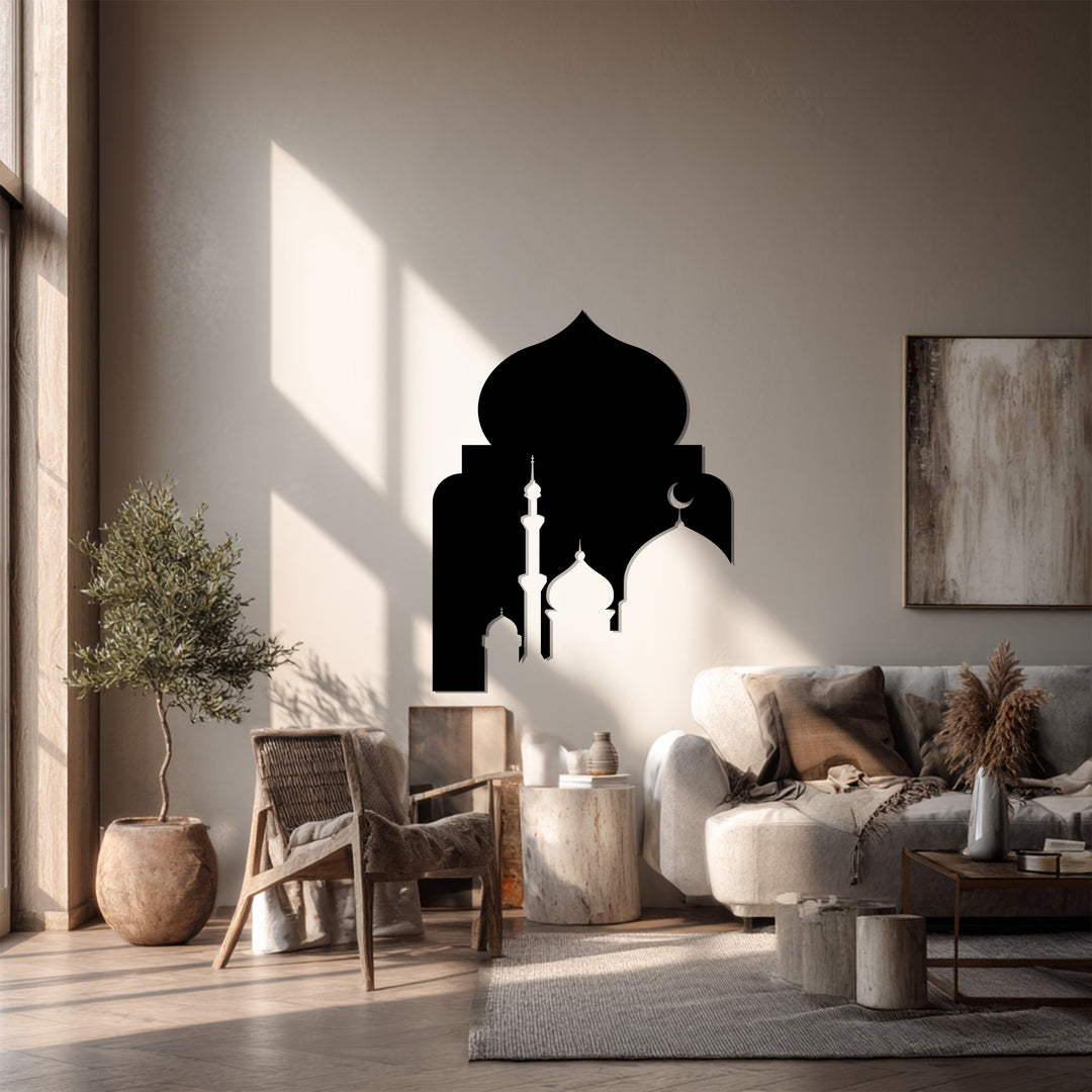 Muslim home decor metal wall art