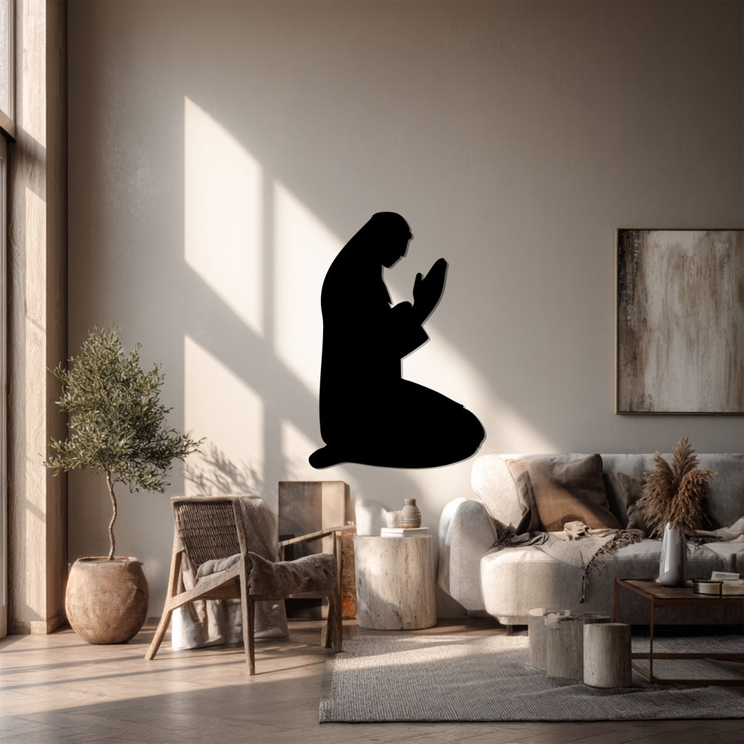 Göttliche Symmetrie – Ornamentale Geometrie Metall Wandbilder