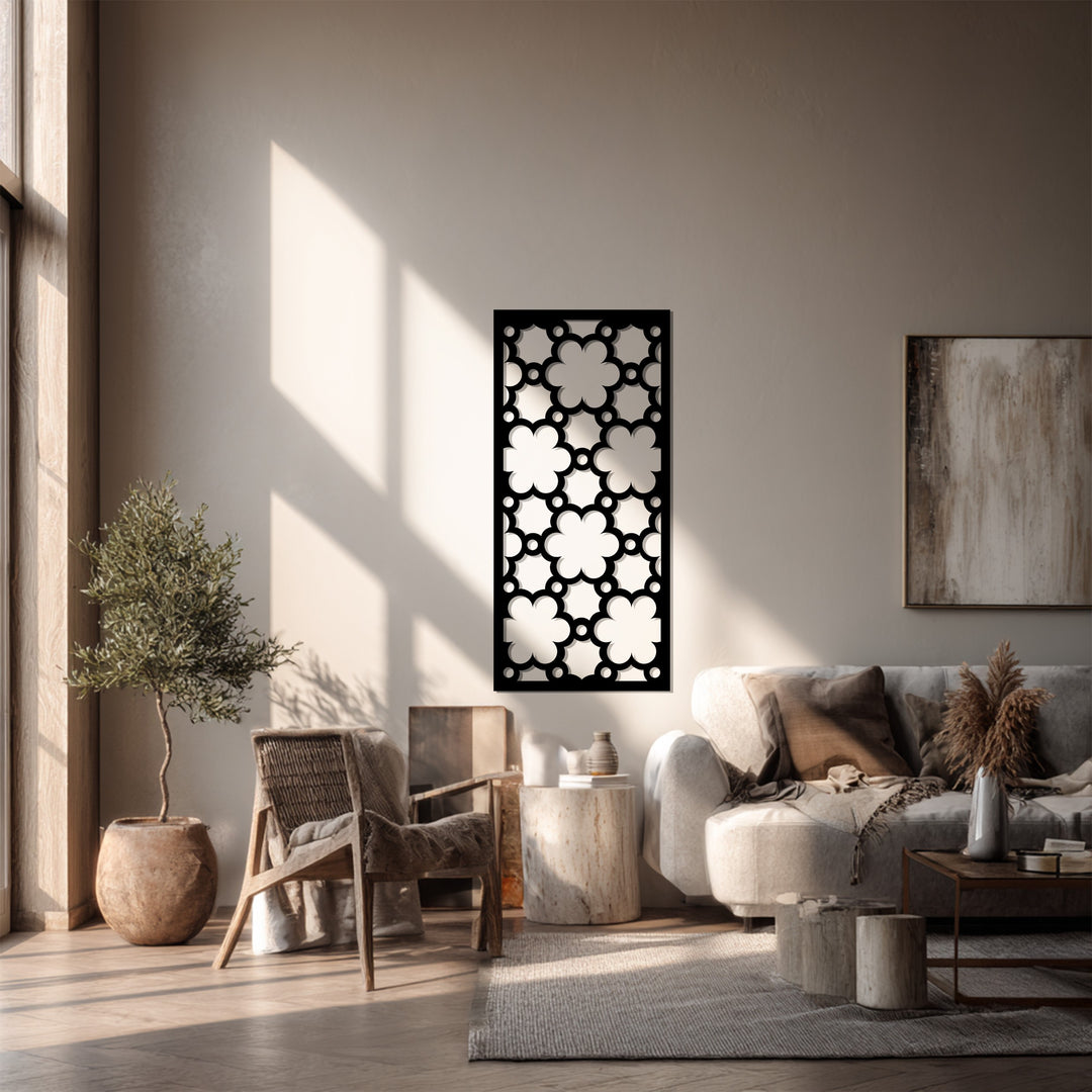 فلورال نيكسوس – أنماط عصرية فن جداري معدني