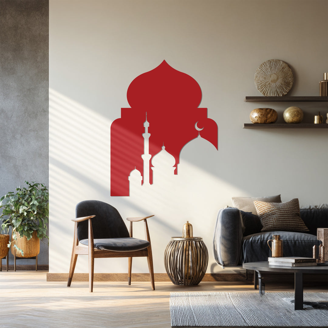 Göttliche Symmetrie – Ornamentale Geometrie Metall Wandbilder