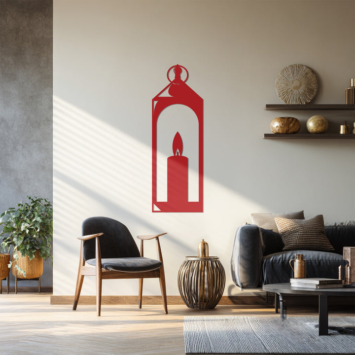 Prayer room candle lantern Islamic decor