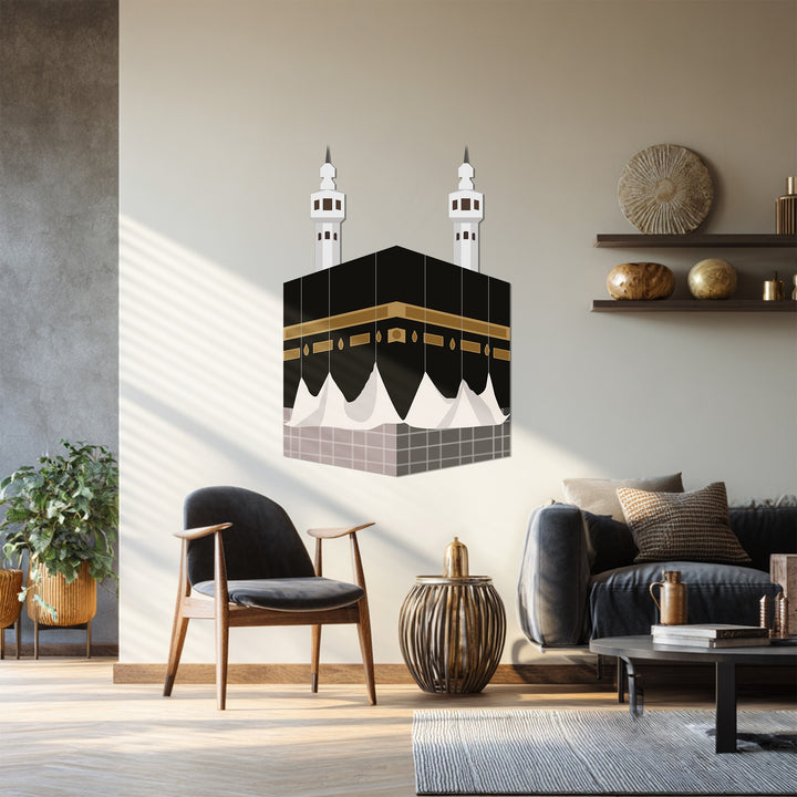 Islamic holy site wall art Kaaba