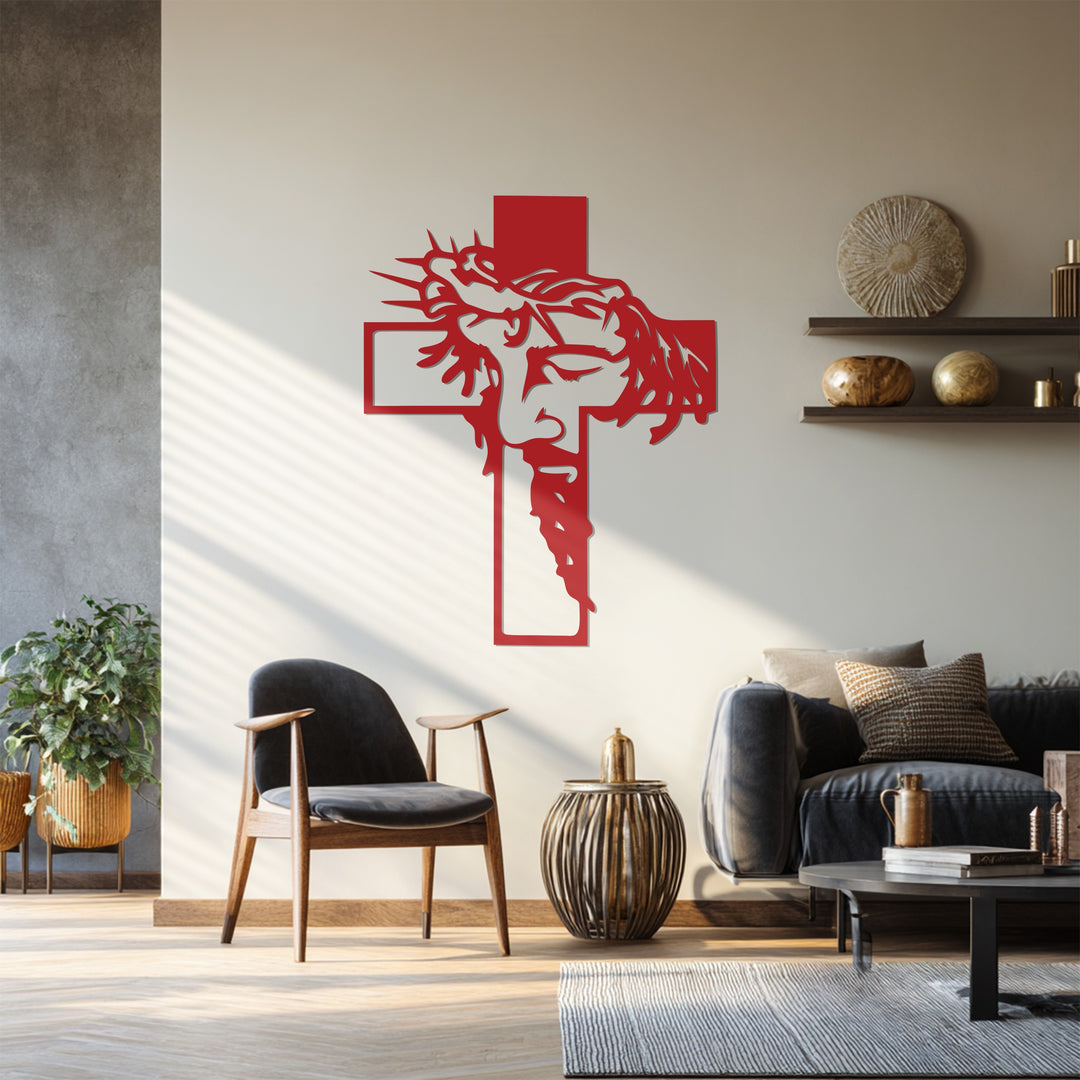 Jesus Crown of Thorns – Sacred Metal Wall Art