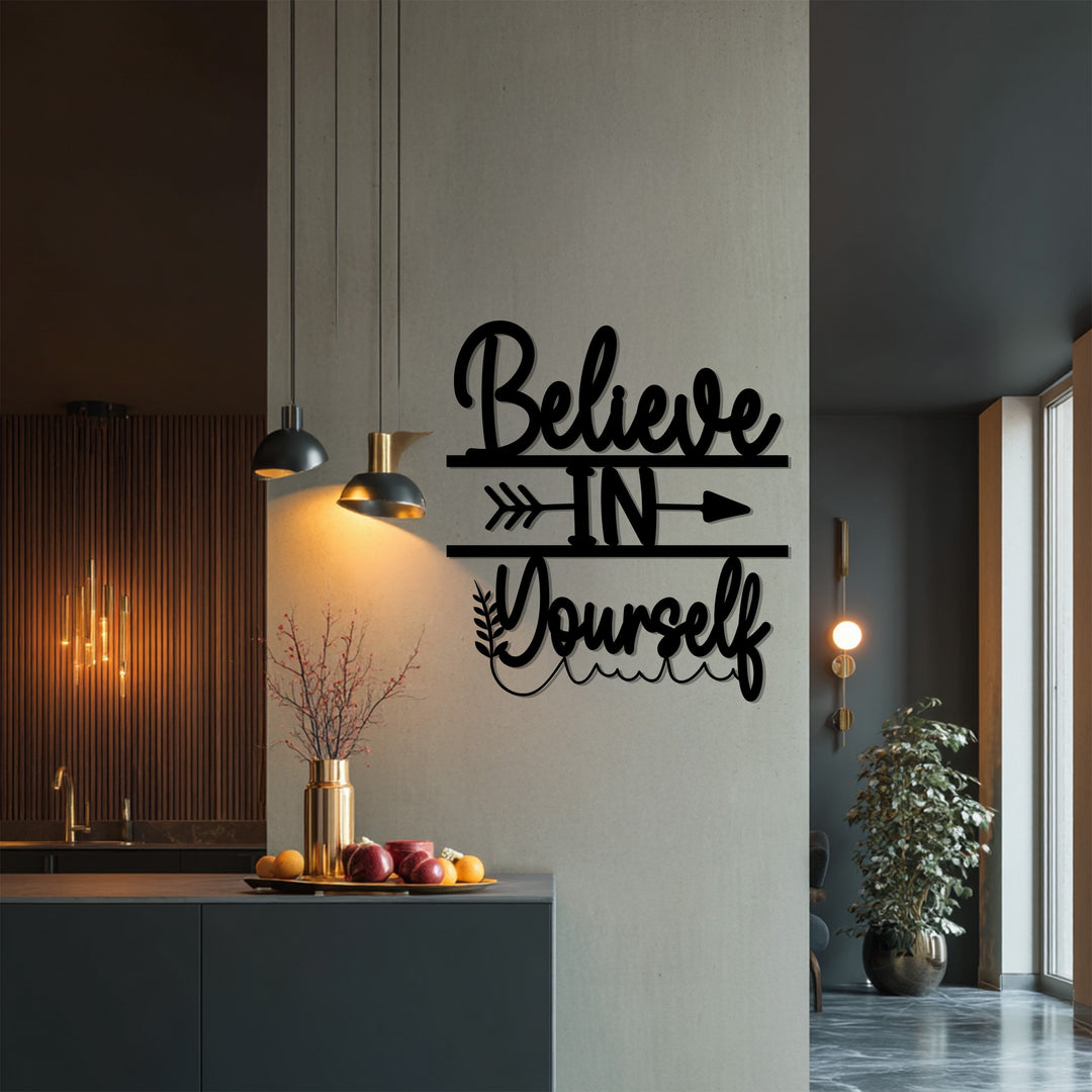 Inspirational wall sign for home or office