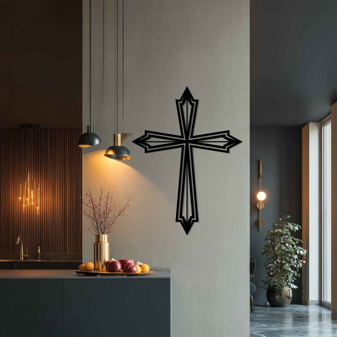 Religious faith metal wall art design