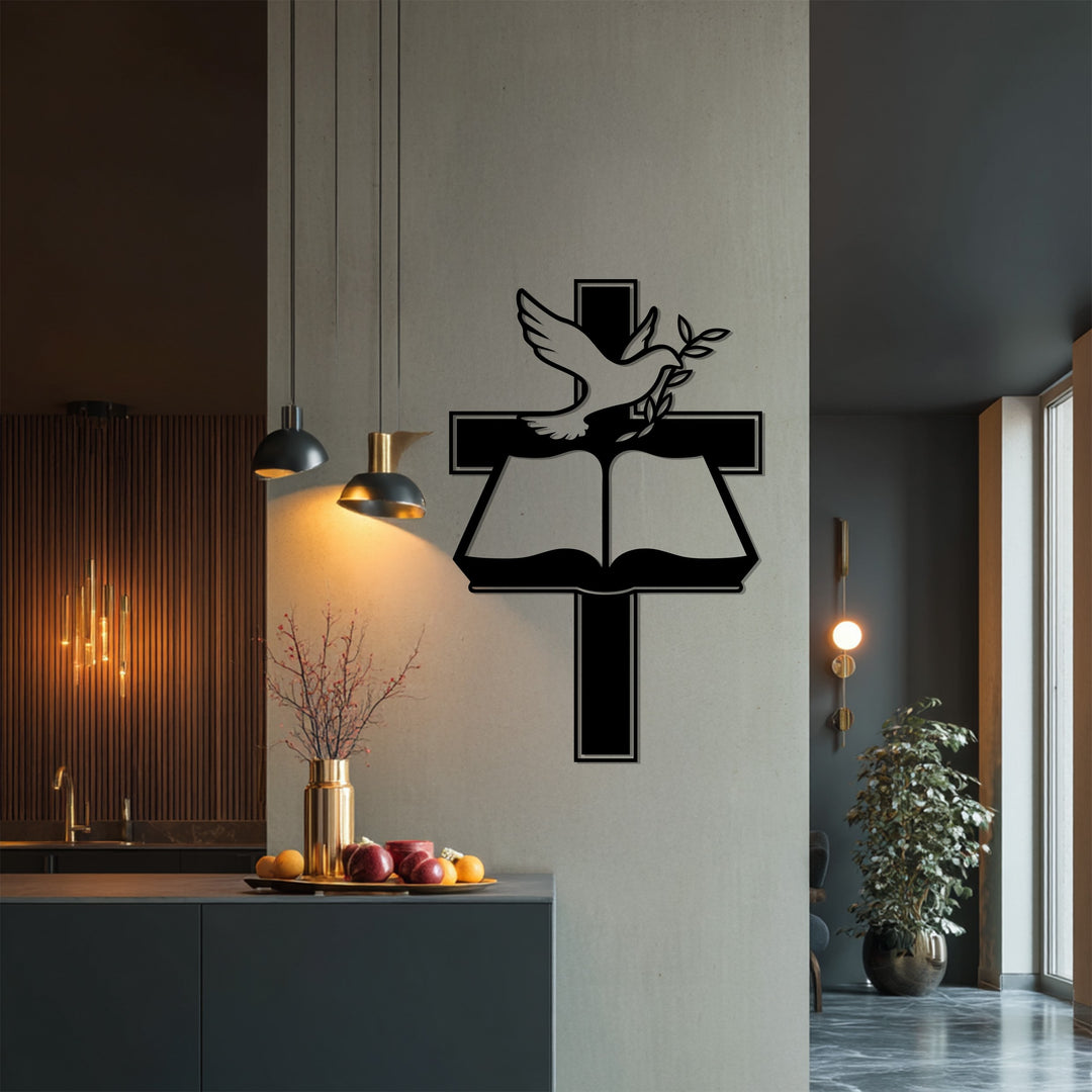 Göttliche Symmetrie – Ornamentale Geometrie Metall Wandbilder