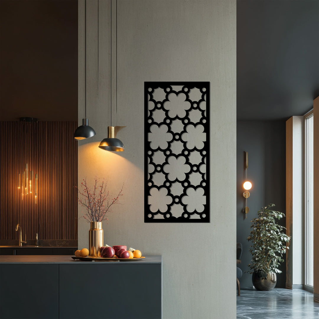 فلورال نيكسوس – أنماط عصرية فن جداري معدني