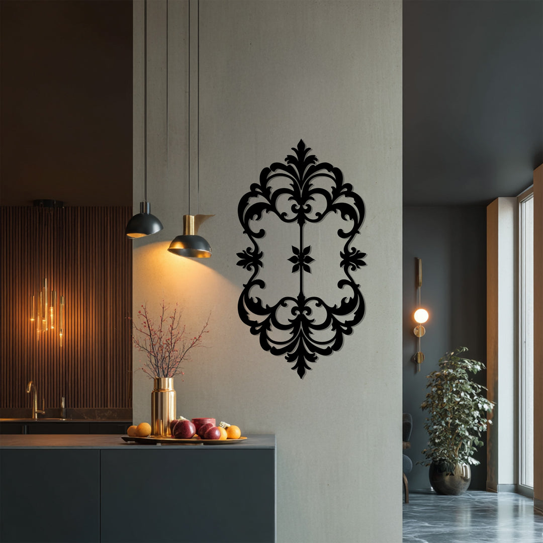 أناقة العصر الفيكتوري - زينة فن جداري معدني