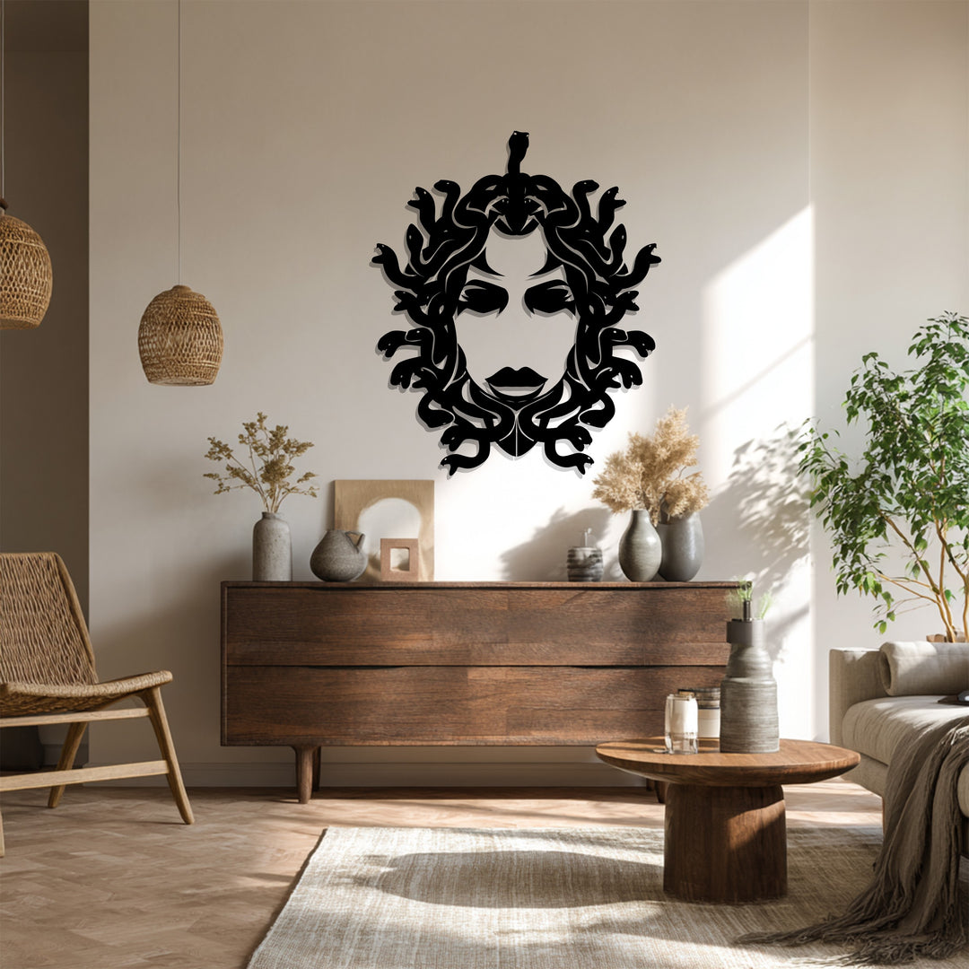 Greek mythology goddess metal artwork
