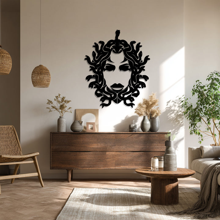 Greek mythology goddess metal artwork