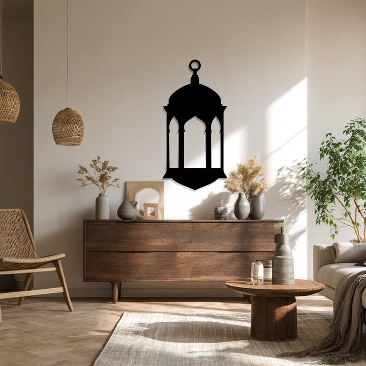 Eid lantern metal wall art Islamic style