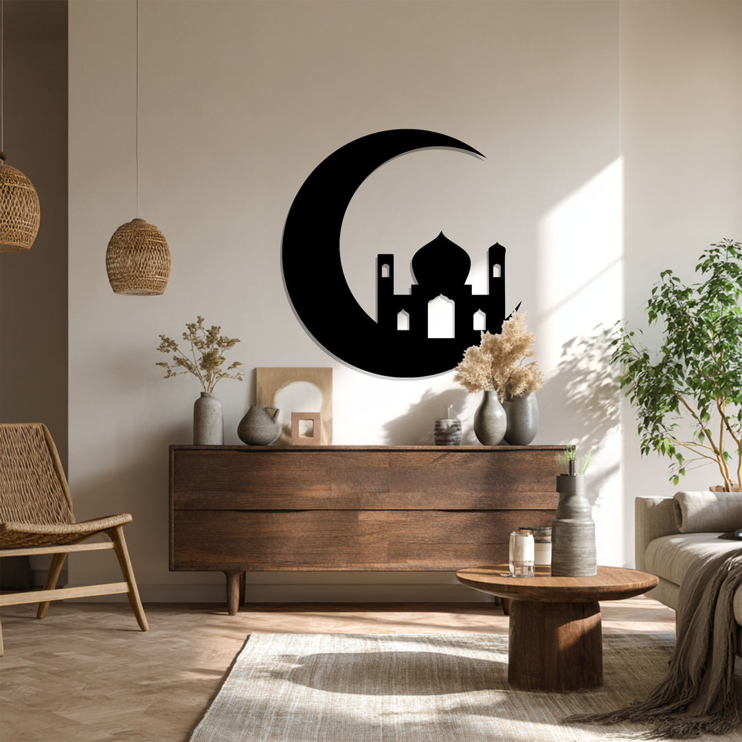 Göttliche Symmetrie – Ornamentale Geometrie Metall Wandbilder