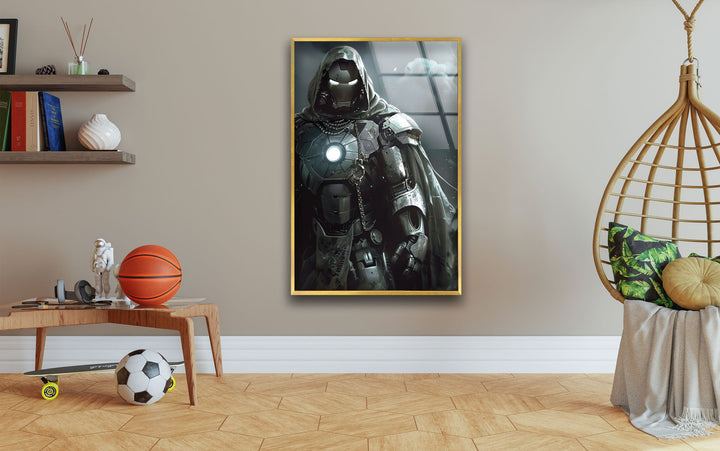 Dr. Doom Glass Wall Art glass image printing, glass prints from photos

