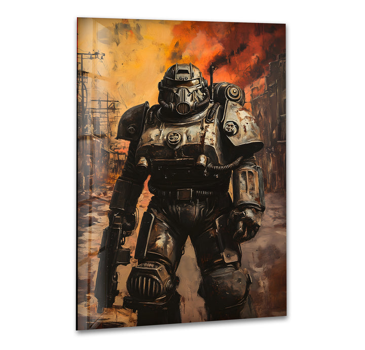 Bethesda Fallout 76 Glass Wall Art