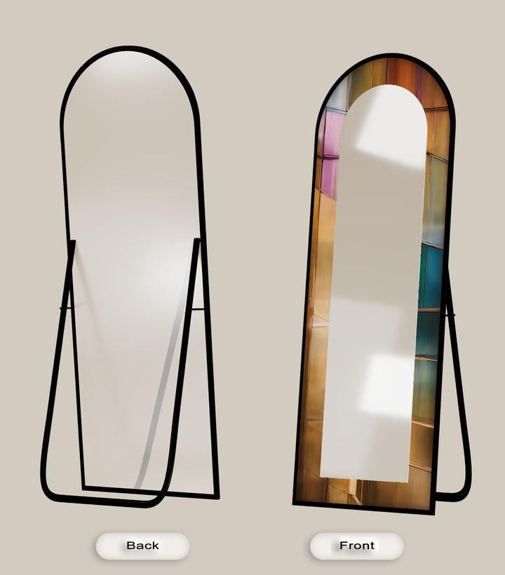 Multicolor Reflective - Full Lenght Floor Mirror