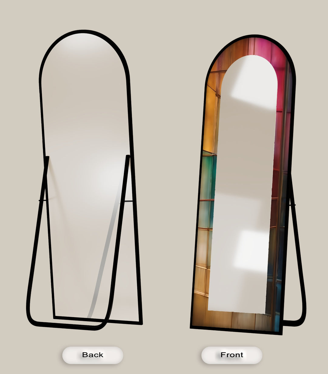 Sunset Spectrum – Ganzkörper-Standspiegel 