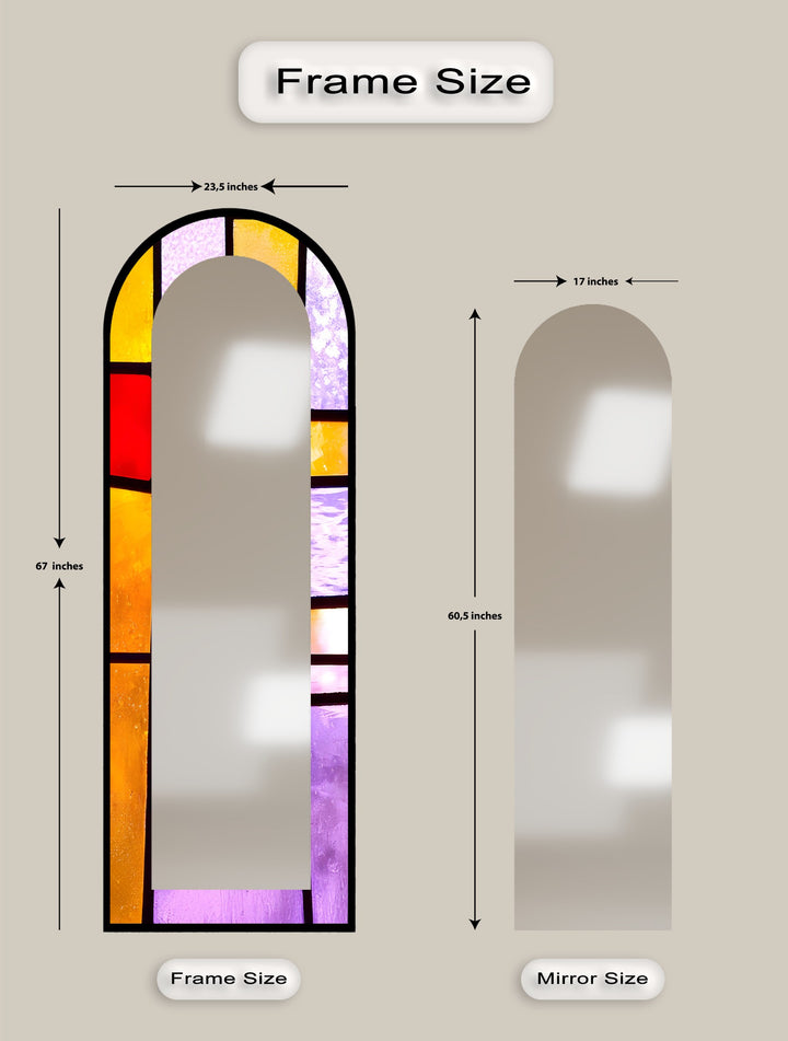 Aurora Mosaic – Gebeizter Bodenspiegel 