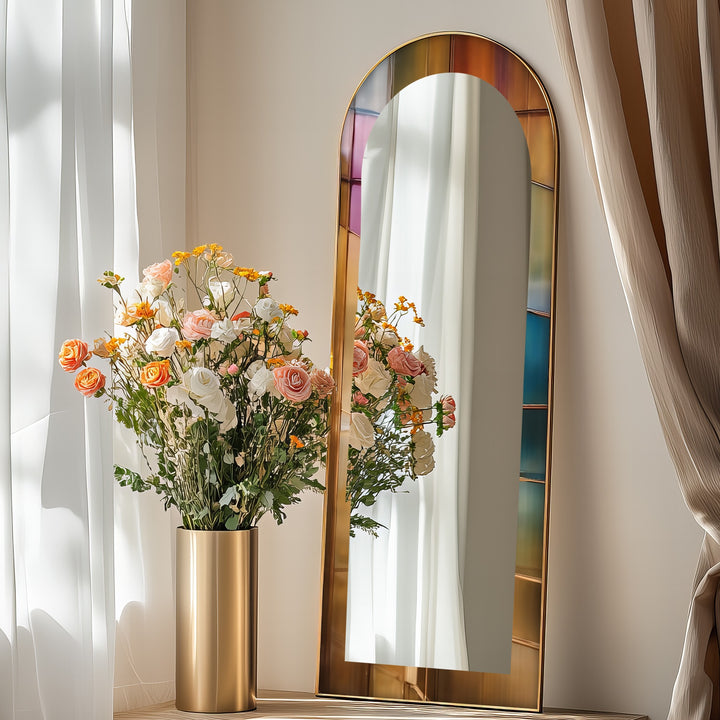Multicolor Reflective - Full Lenght Floor Mirror