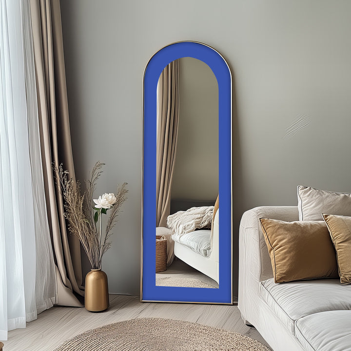 Bold Blue - Full Lenght Floor Mirror