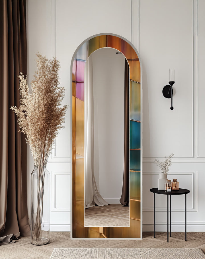 Multicolor Reflective - Full Lenght Floor Mirror