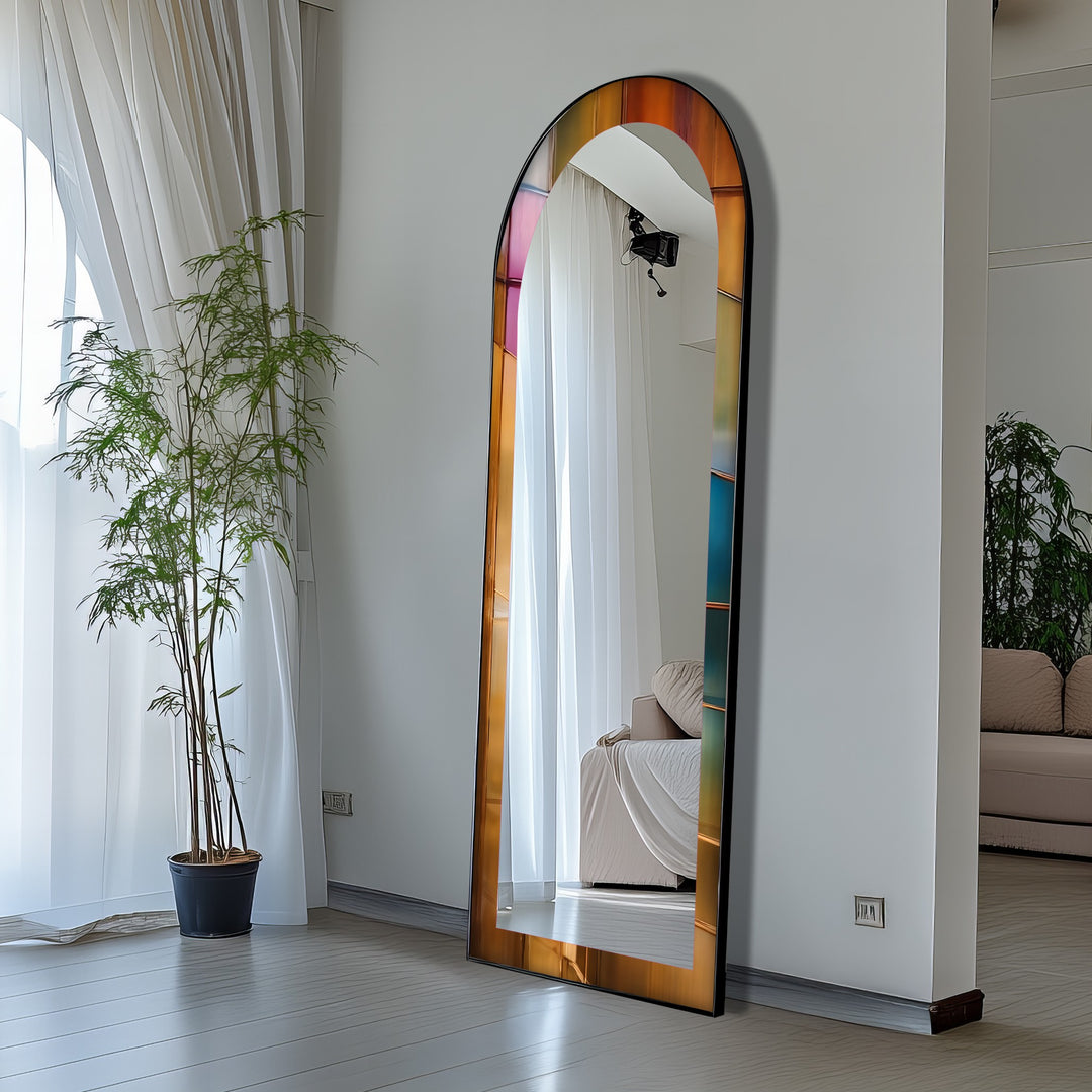 Multicolor Reflective - Full Lenght Floor Mirror