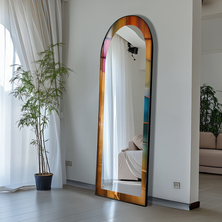 Multicolor Reflective - Full Lenght Floor Mirror