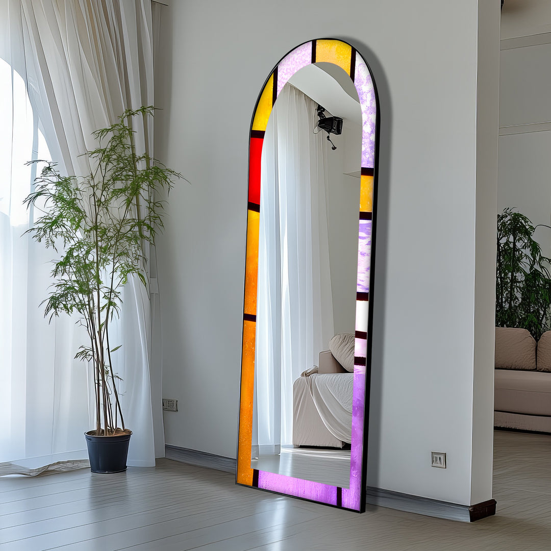 Aurora Mosaic – Gebeizter Bodenspiegel 